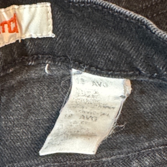 Faded Glory High Rise Black Jeans Size 18 - Picture 7 of 8